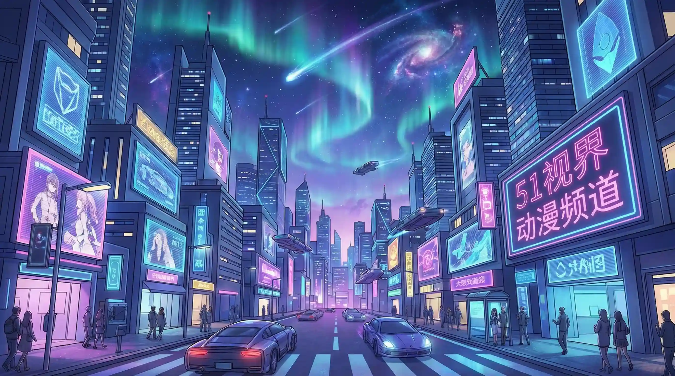 日式动漫风格城市夜景 - 暗网禁区_暗网热点_暗网最新资讯_暗网禁区官网入口 动漫推荐